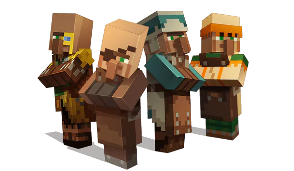 un groupe de villageois